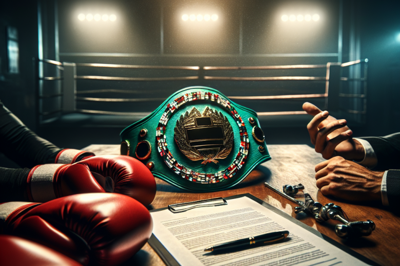 Переговоры о титуле WBC: символичный кадр к материалу о Райане Гарсии